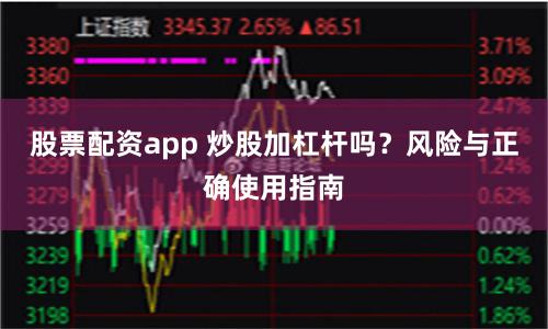 股票配资app 炒股加杠杆吗？风险与正确使用指南